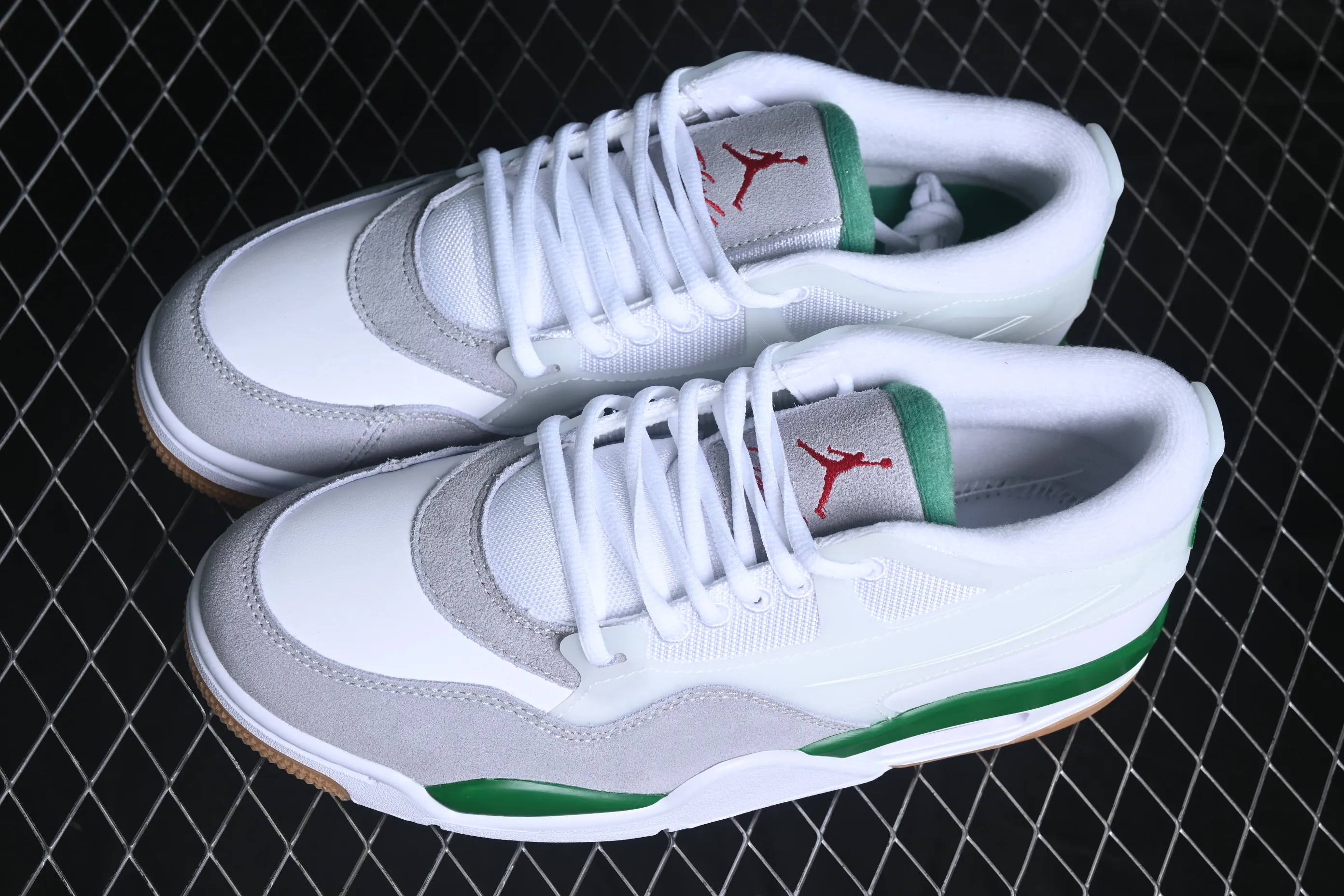 All categories Air Jordan Jordan series basketball shoes Air Jordan 4 Air Jordan 4 "Remastered" AJ4 Joe 4 remake raw rubber white and green FQ7939-103